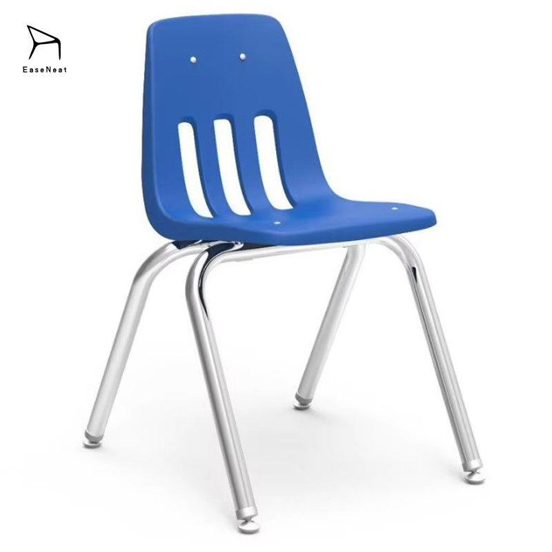 School Desks and Chairs,Student Chairs for Classroom,Comfortable Classroom Chairs EaseNeat Modern American Style Colored Plastic School Desks and Chairs Stacked Durable High Quality College Office Furniture