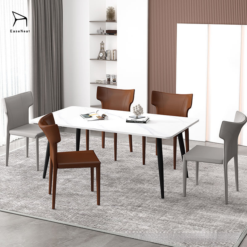 Dining Chairs,Leather Seat Dining Chairs,Modern Leather Dining Chairs Wholesale Modern Home Furniture High Quality Leather Restaurant Dining Chairs