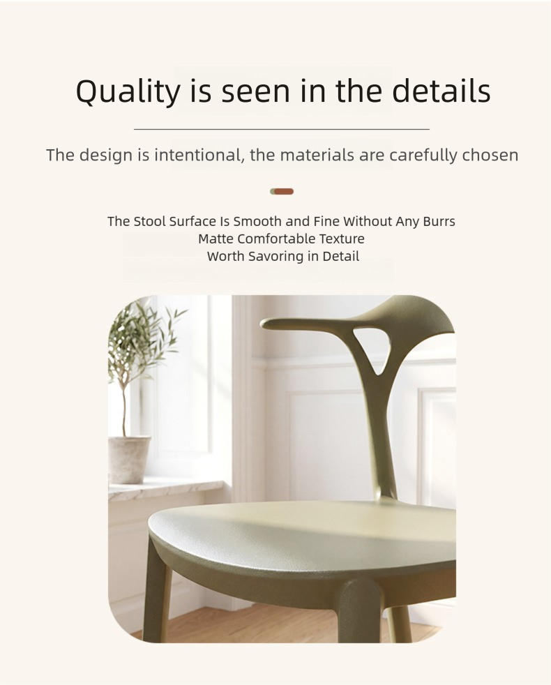 Plastic Dining Chair,Modern Plastic Dining Chairs,Plastic Dining Chairs Set of 4 Supplier Stackable Colorful Suspended Curved Backrest Plastic Dining Chair for Home Furniture