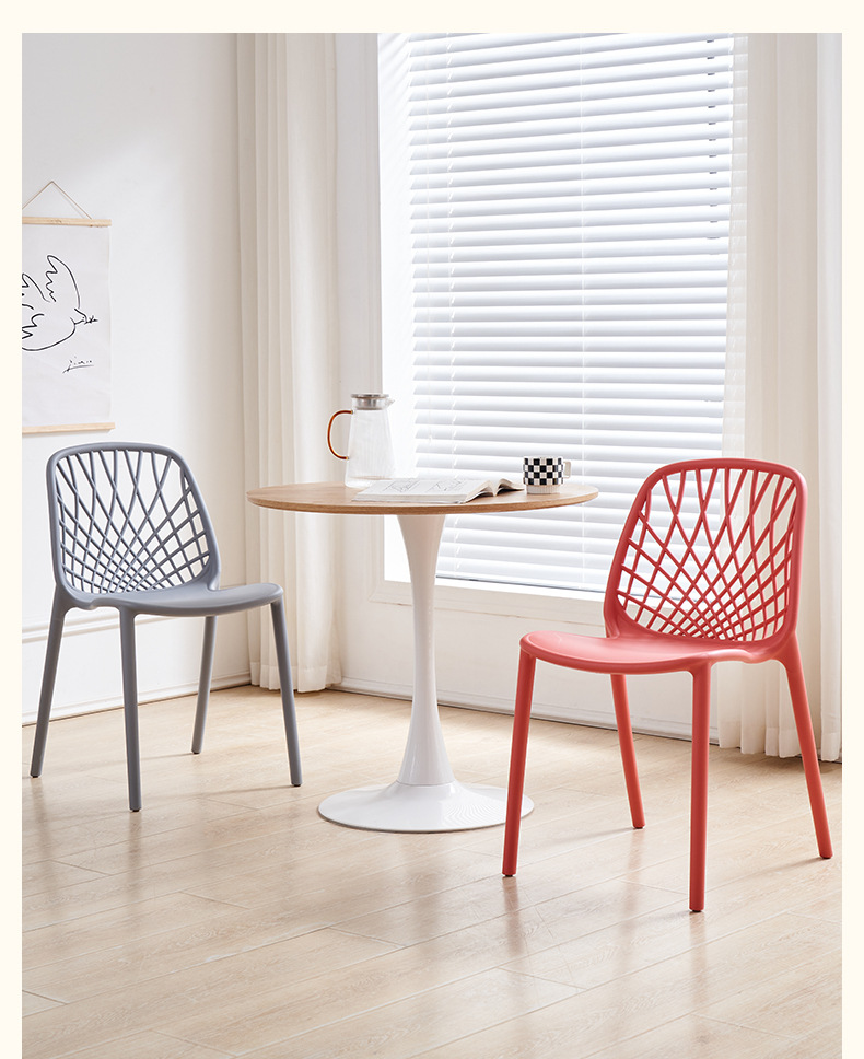Wholesale Modern Plastic Dining Chairs with Backrests Eco-Friendly Stackable for Dining Room Living Room Mall,Cheap Dining Chairs , Home Use Cheap Dining Chairs , Modern Home Use Cheap Dining Chairs