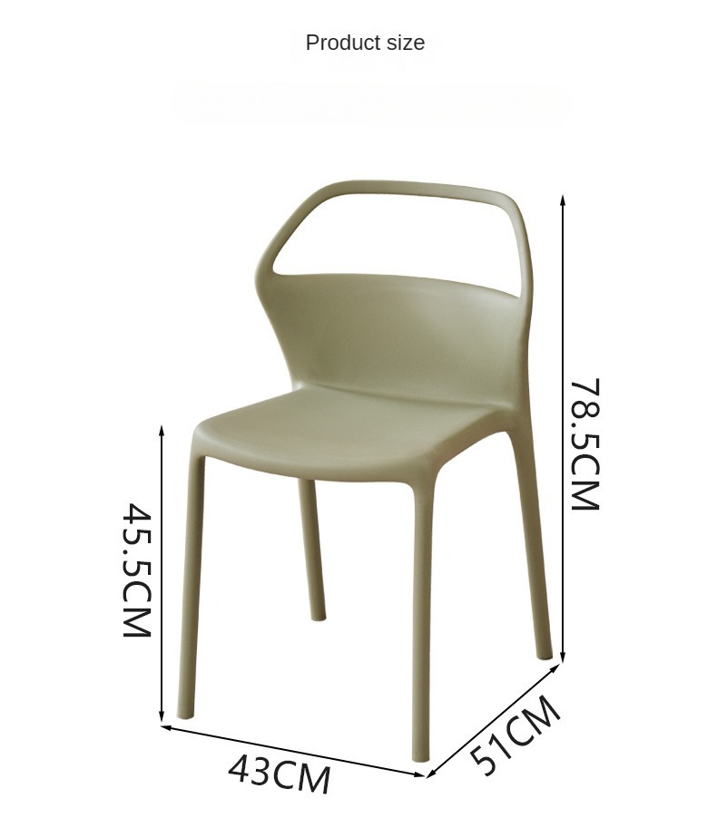 Nail Salon Chair , Plastic Nail Salon Chair , Modern Plastic Nail Salon Chair,Wholesale Modern Scandinavian Farmhouse Dining Chairs Solid Plastic Contemporary Designs for Home Use Outdoor Leisure