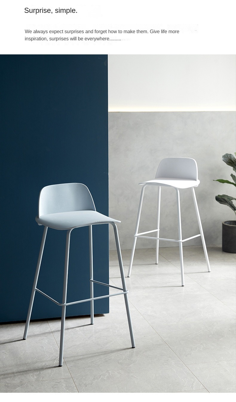Customized orders are supported to accommodate specific design requirements.Luxury Bar Stools , Plastic Luxury Bar Stools, High Plastic Luxury Bar Stools