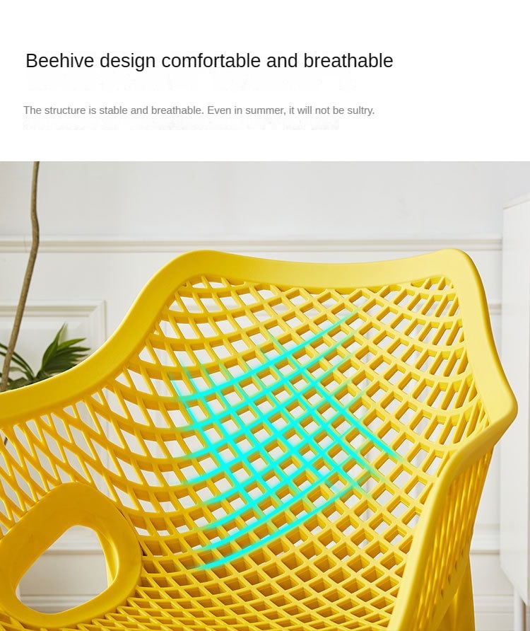 Hollow Chair , Plastic Hollow Chair , Thick Plastic Hollow Chair,Wholesale Thick Plastic Hollow Chair With 32cm Backrest For Bar Hotel Commercial Space