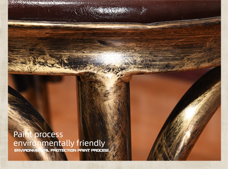 Metal Dining Chairs,Modern Metal Dining Chairs,Dining Chairs with Gold Legs EaseNeat Modern Furniture Banquet Crossed Backrest Metal Leather Hotel Chairs