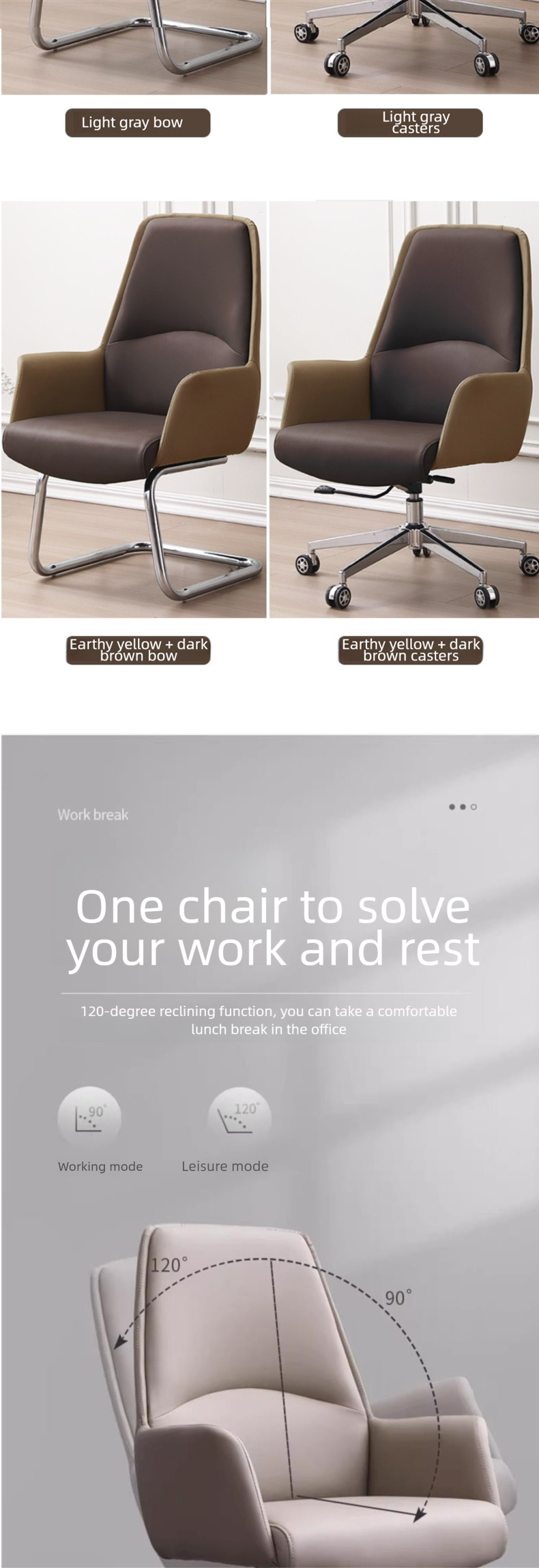 Leather Office Chair,Most Comfortable Computer Chair,Commercial Office Chairs Wholesale Chair Modern Armchairs Office Chair Ergonomic Office Furniture