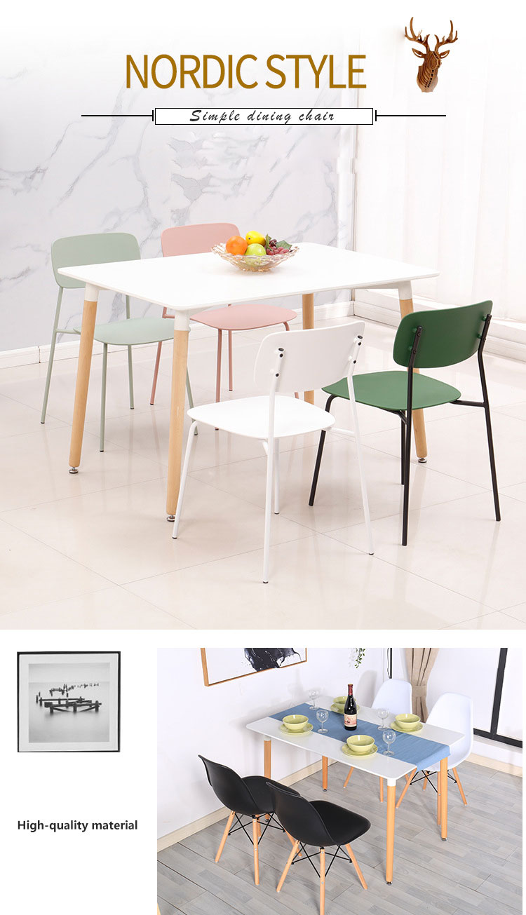 Chair Stool Plastic,Plastic Outside Chair,Plastic Chair Supplier,Modern 4-Piece Restaurant Catering Set Hot Selling Stackable Plastic Dining Chairs for Home Furniture or Mall Use Wholesale