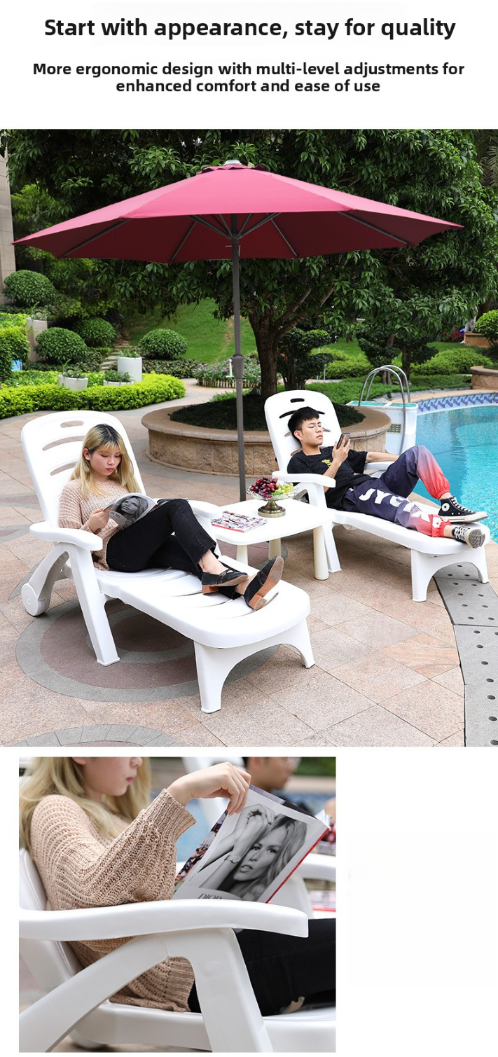 Beach Chairs,High Back Beach Chair,Travel Beach Chair Supplier Beach Chairs Plastic Folding Pool Garden Lounge Chair Outdoor Furniture Lounge Chair with Armrest