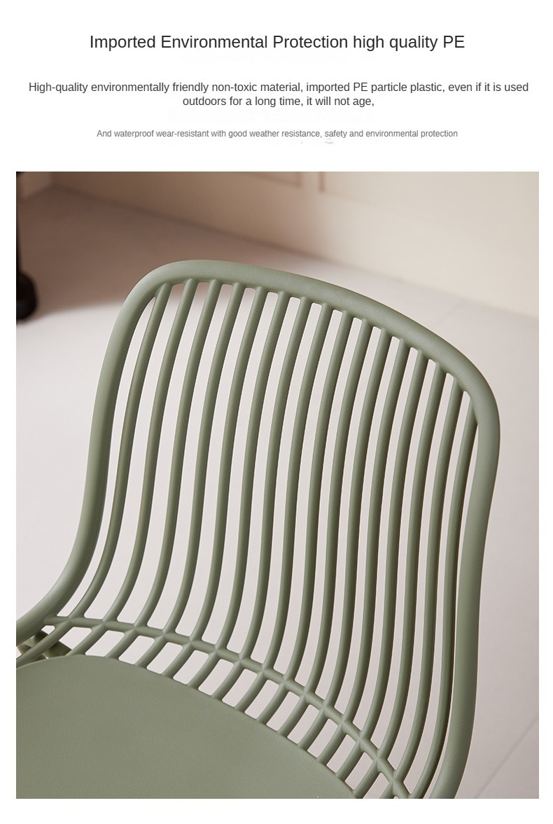 Wholesale Modern Plastic Dining Chairs with Metal Legs Durable Stackable for Home Mall Outdoor Kitchens Hotels,washable dining chairs , Plastic washable dining chairs , Household Plastic washable dining chairs
