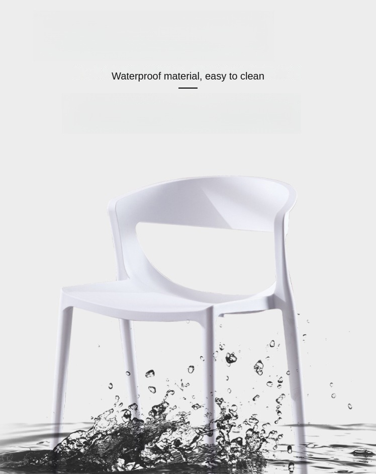 Blue Plastic Chair,Plastic Chair Modern,Cheap Plastic Chair,Factory Direct Sale of Modern Cheap Plastic Dining Chairs Can Be Stacked Color Light Outdoor Kitchen Cafe Garden Furniture