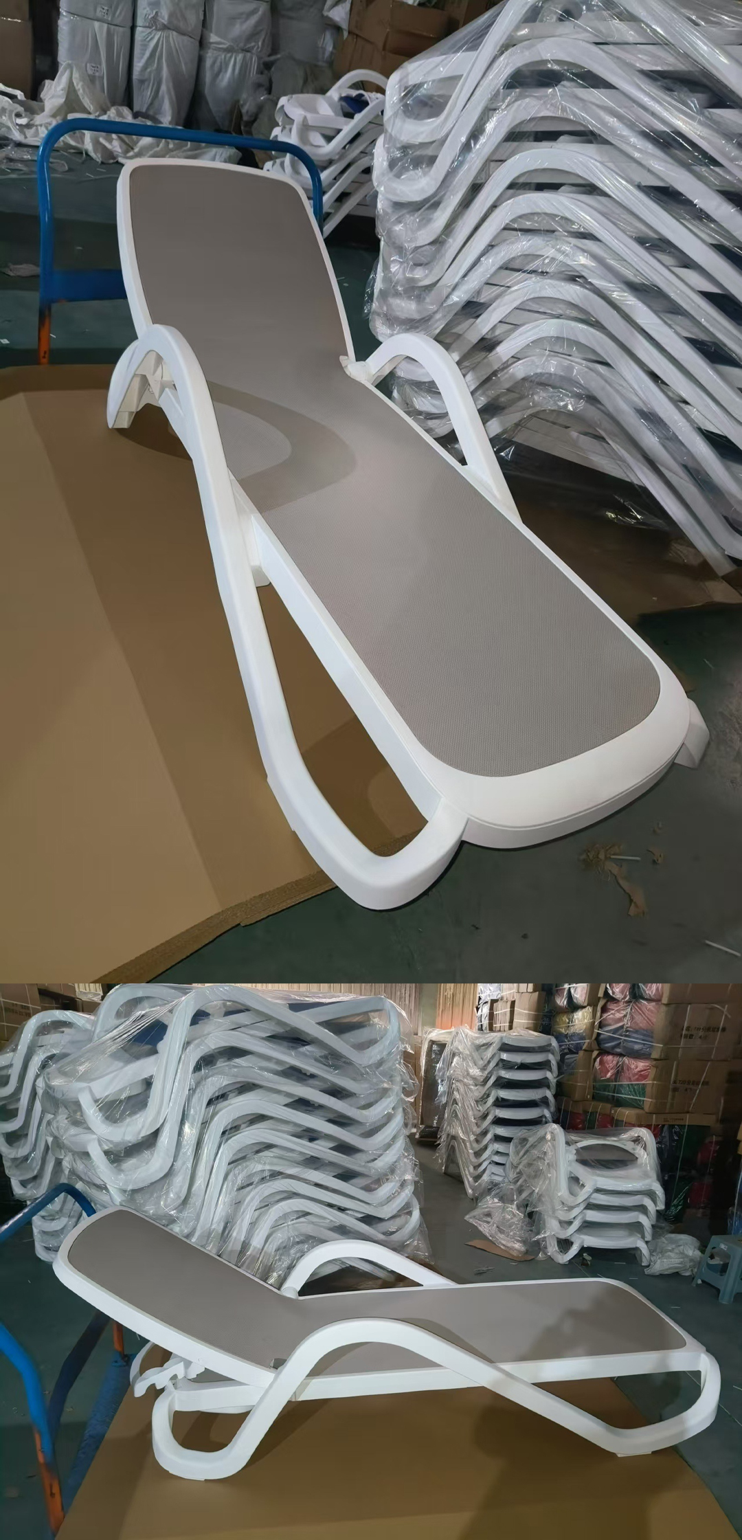 Beach Chairs,Luxury Beach Chairs,Sunday Beach Chair Wholesale Luxury Durable Outdoor Terrace Furniture Portable Plastic Beach Chairs for Pool and Sunbathing Beach Loungers