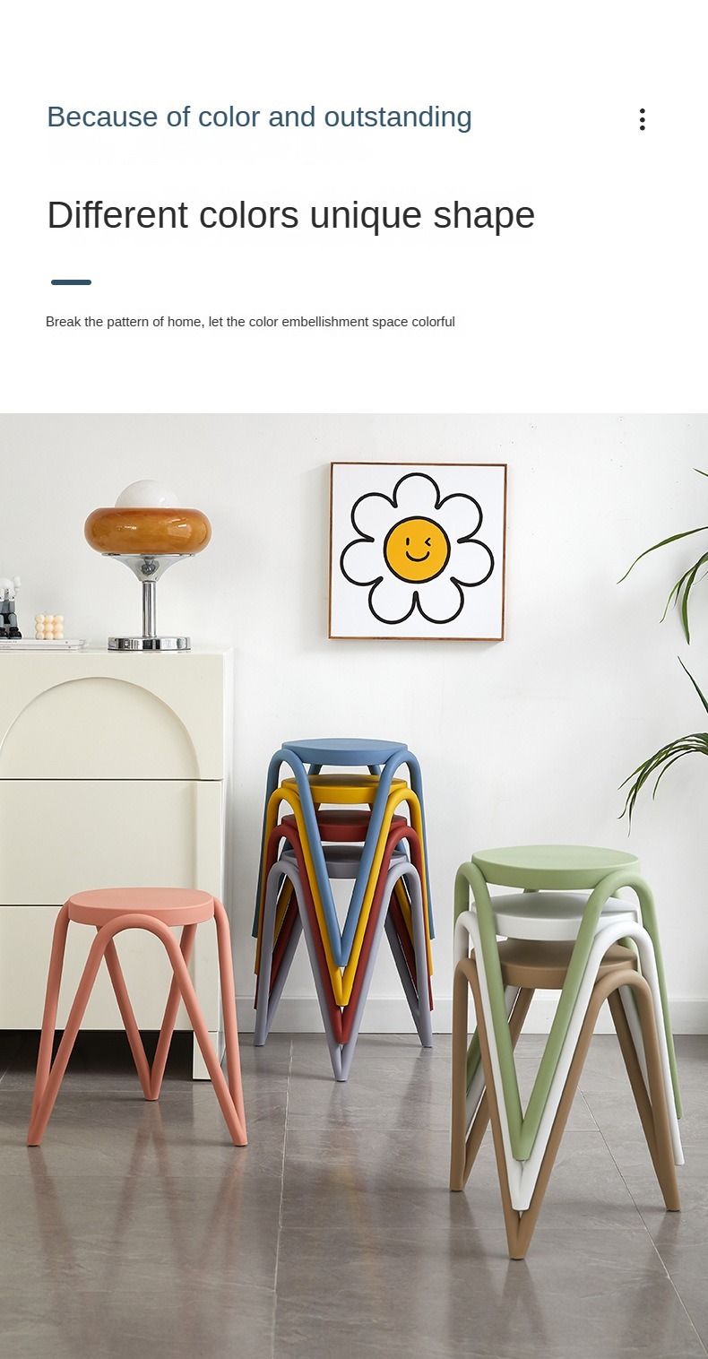Plastic Stool , PP Plastic Stool , Small PP Plastic Stool