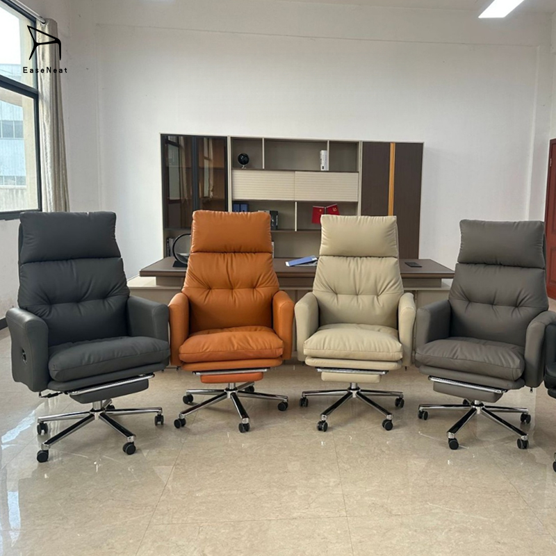 Leather Office Chair,Office Lobby Chairs,Best Rated Office Chairs EaseNeat Living Room Furniture Event Chairs Modern Armchairs Low Price Chair