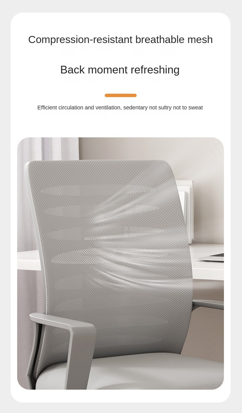 Computer Chairs , Durable Computer Chairs , Wholesale Durable Computer Chairs,Customizable Mesh Computer Chair Swivel Rollers Ergonomic For Home Study Commercial Use