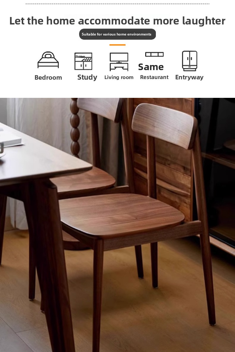 Solid Wood Dining Chairs,Natural Wood Dining Chairs,Solid Oak Dining Table and Chairs Manufacturer Nordic Modern Design Furniture Solid Wood Dining Chairs Light Luxury Restaurant