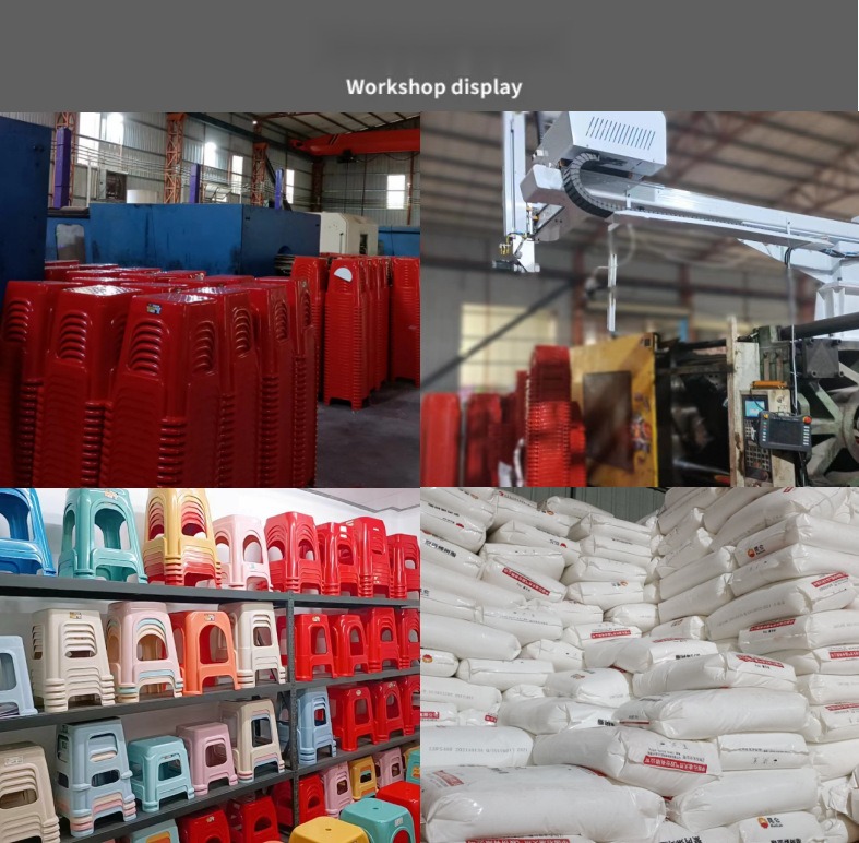 Chair Stool Plastic,Plastic Small Stool,Sitting Stool Plastic,Modern Design Plastic Chair Stool Thickened Portable Anti-Drop Household Stack for Bedroom School Apartment Workshop Wholesale