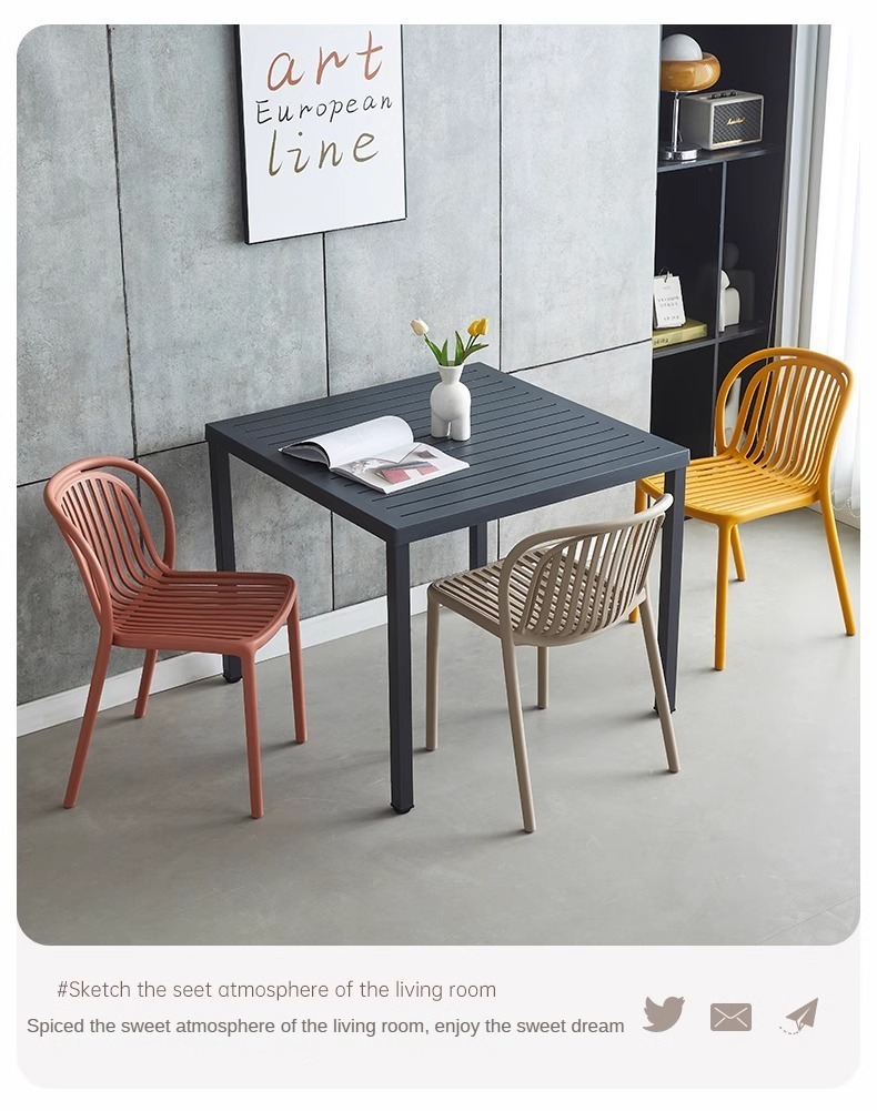 Minimalist Plastic Chair , Home Minimalist Plastic Chair , Nordic Home Minimalist Plastic Chair,Wholesale Nordic Plastic Chair PP Lightweight Easy Clean For Home Cafe And Small Space