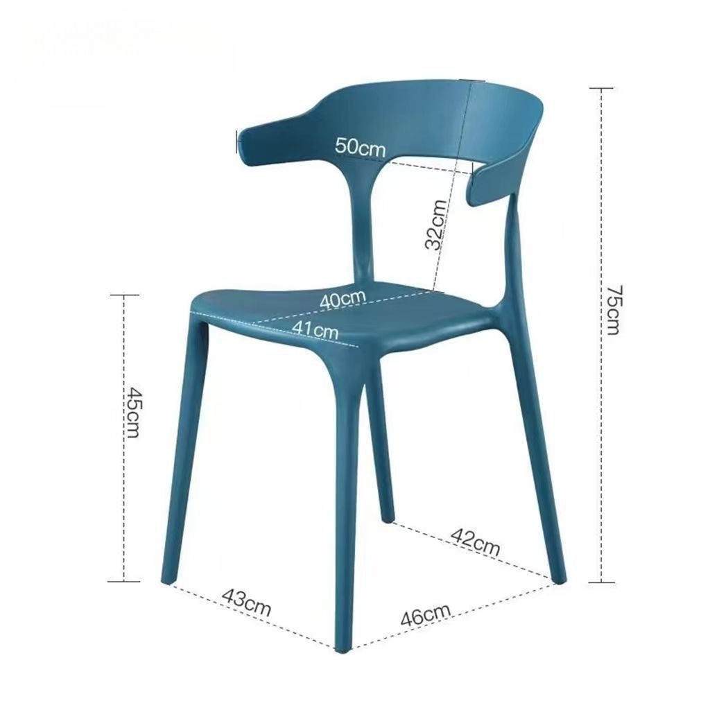 Light Blue Dining Chairs , Plastic Light Blue Dining Chairs , Leisure Plastic Light Blue Dining Chairs