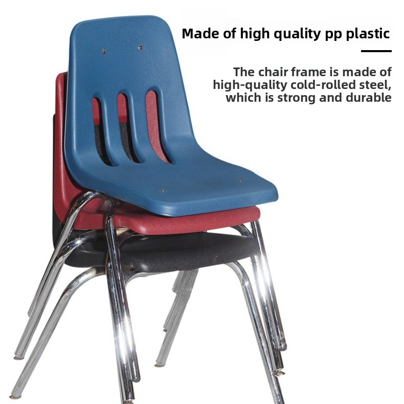 School Desks and Chairs,Student Chairs for Classroom,Comfortable Classroom Chairs Manufacturer American Style College Classroom Plastic School Desks and Chairs Ergonomic Durable Stackable High Quality Furniture