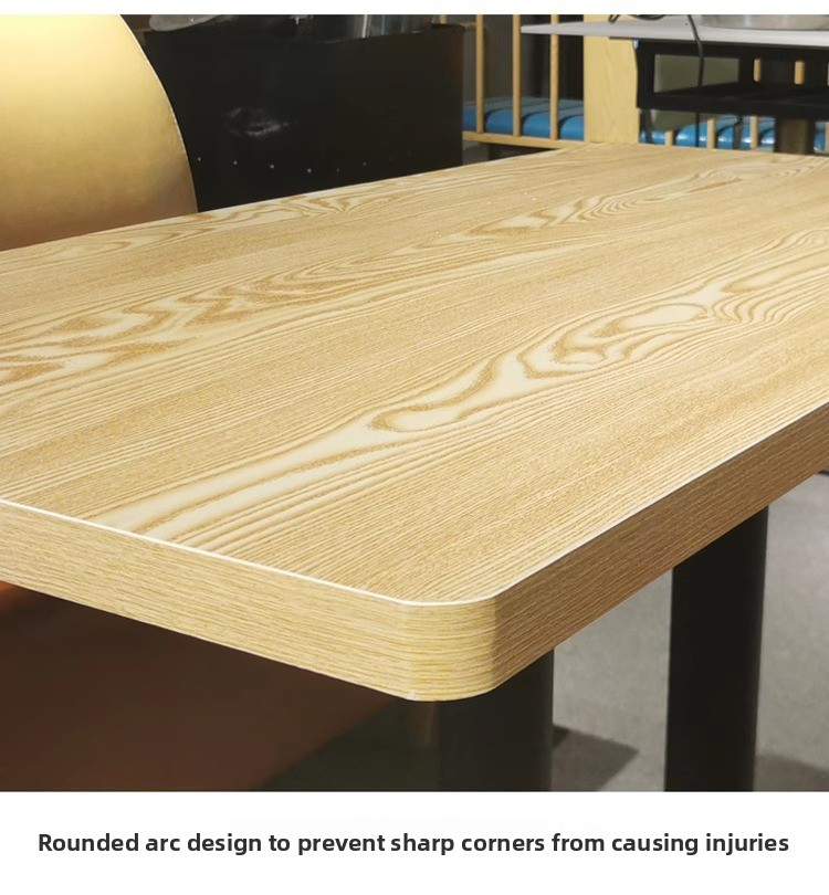 Dining Table Chair,Tall Dining Table Set,Oak Dining Table Set EaseNeat Manufacturers Commercial Restaurant Set Fast Food Furniture Wooden Leather Sofa Booth Dining Tables and Chairs