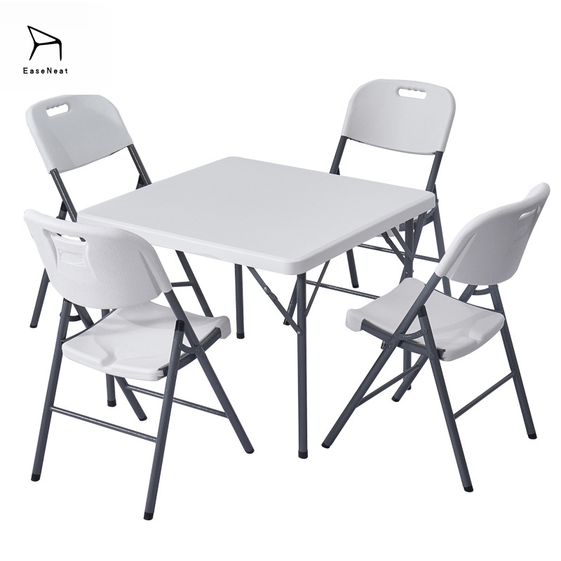 Plastic Table,Cheap Plastic Tables,Round Plastic Outdoor Table EaseNeat Wholesale Plastic Table Folding square Table Wedding Banquet Activities