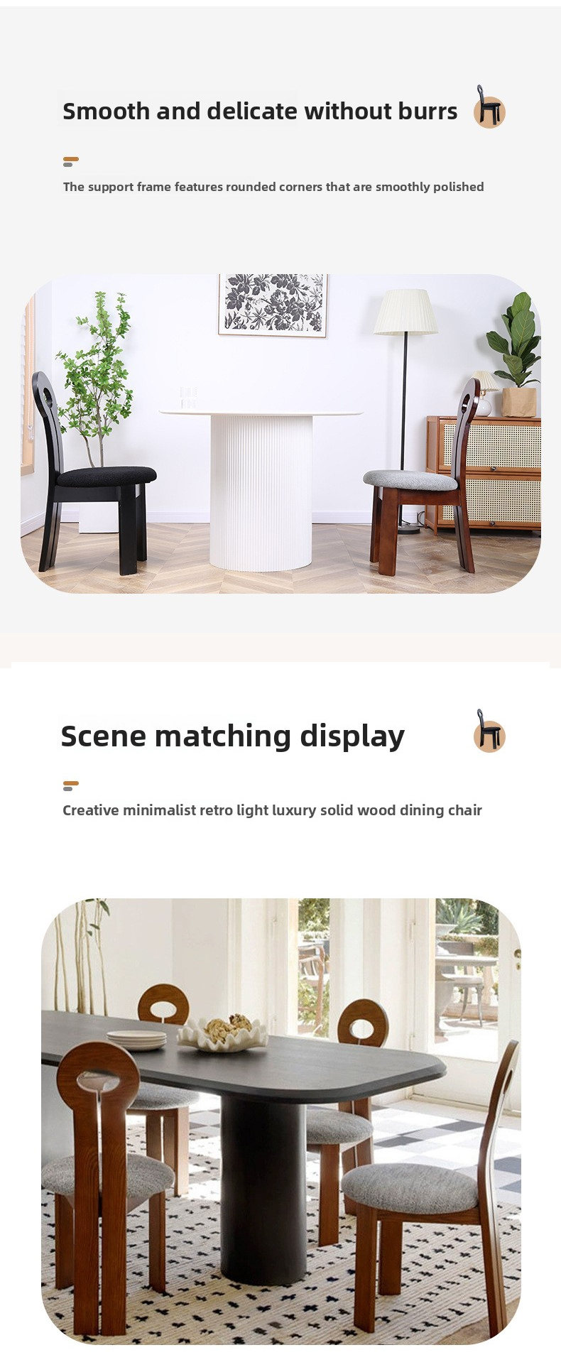 Solid Wood Dining Chair,Black Wood Kitchen Chairs,Light Wood Dining Set Supplier Modern Leisure Dining Chair With Removable Cover For Home Outdoor Hotel Use