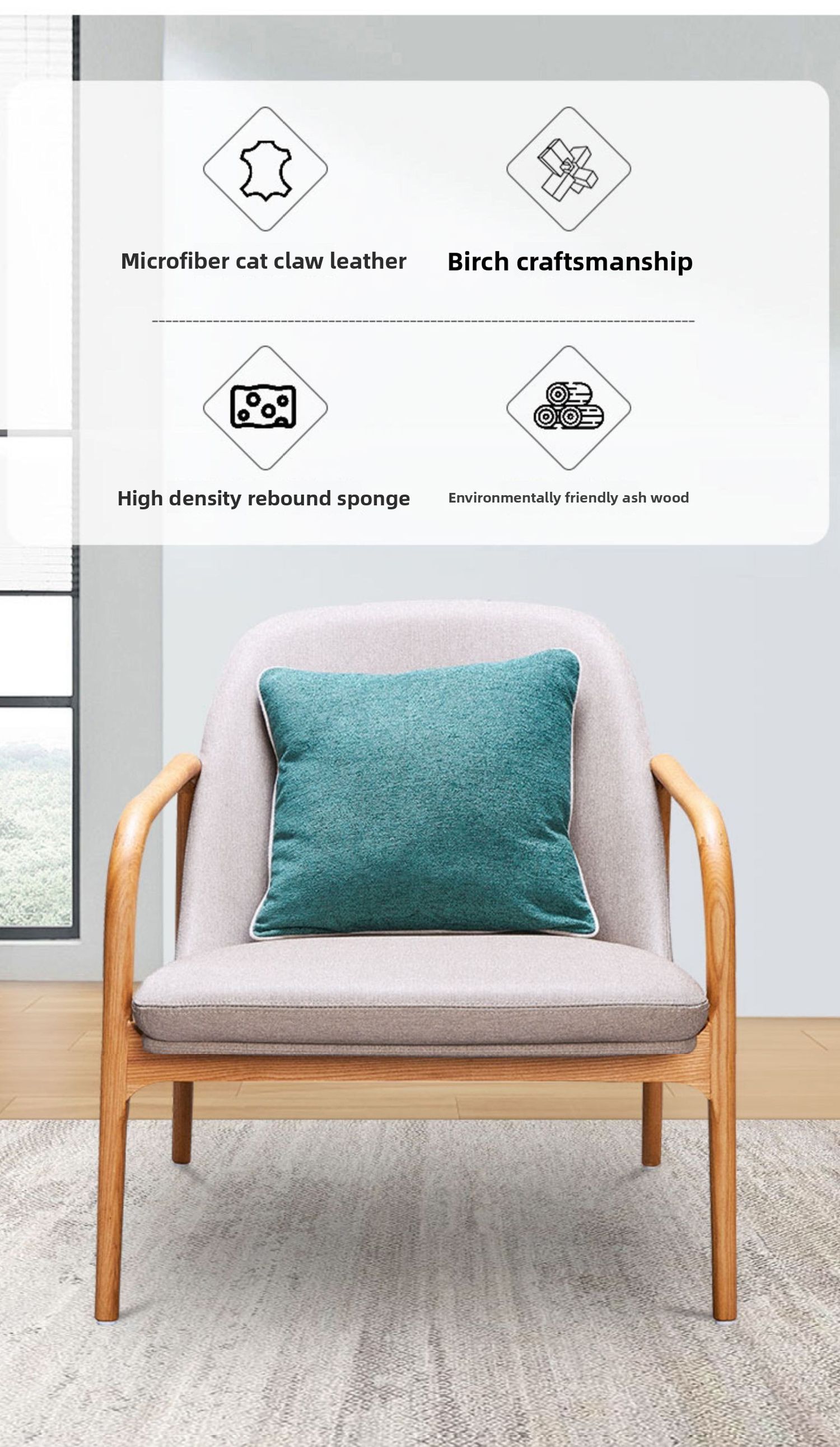 Leather Cushion Chair,Leather Cushion Dining Chair,Leather Arm Chairs Supplier Modern Lounge Dining Table and Chair for Hotel Dining Room or Living Room Wooden Chairs