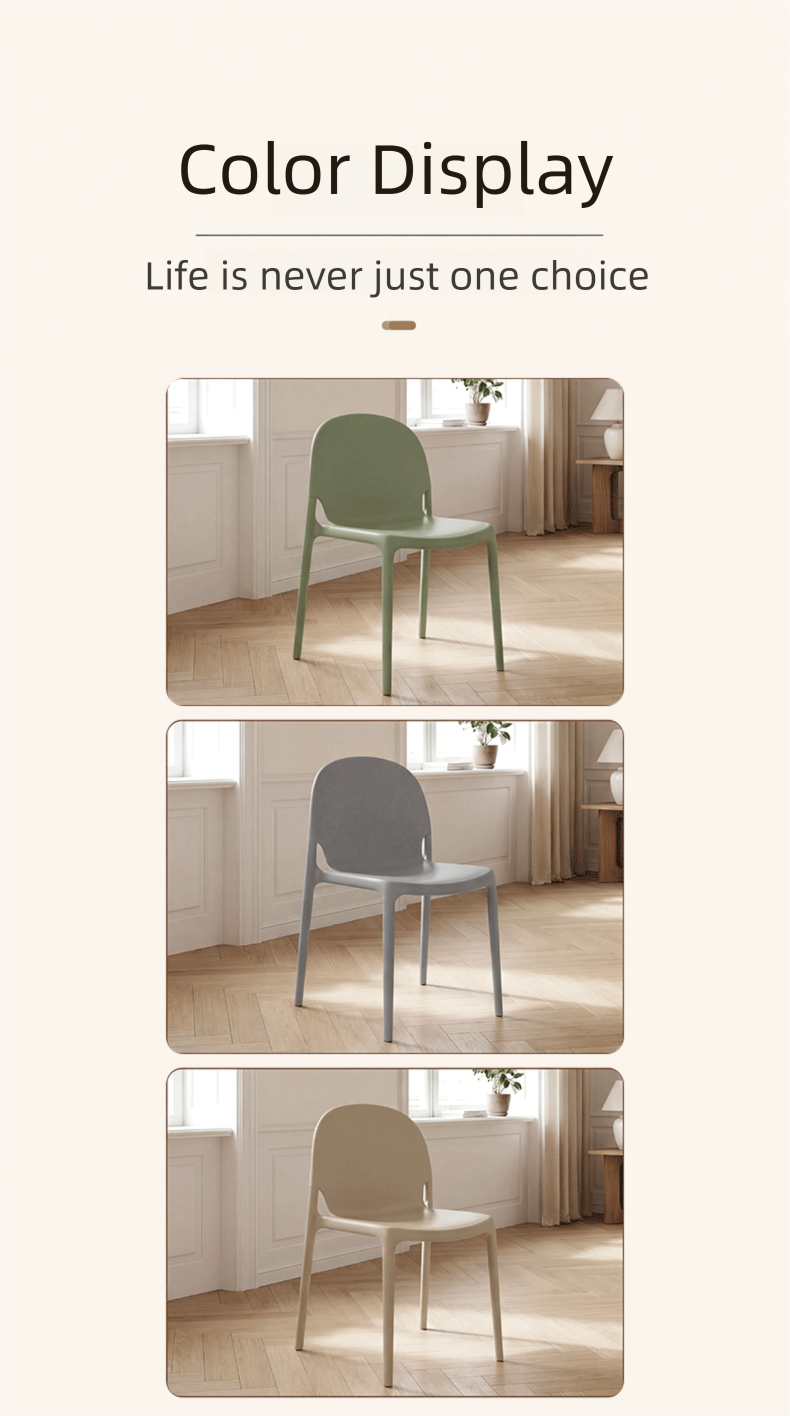 Plastic Dining Chair,Modern Plastic Dining Chairs,Plastic Dining Chairs Set of 4 EaseNeat Ergonomic Designer Dining Chair Plastic Material Comfortable Stackable for Living Room