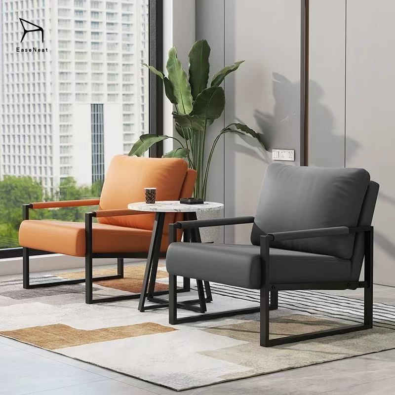 Single Sofa,One Person Sofa,Single Couches for Sale Wholesale Balcony Terrace Bedroom Modern Single Sofa Chair Adult Lounge Chair Living Room Chairs Simple and Comfortable