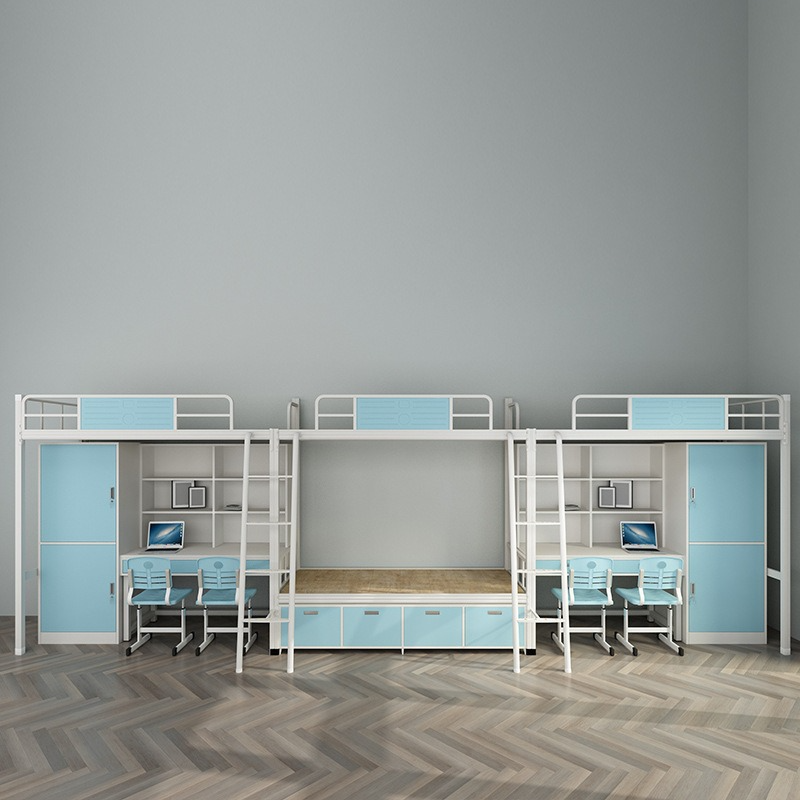 Bunk Bed,Big Lots Bunk Beds,Best Bunk Beds for Adults Manufacturer Color Dormitory Apartment Metal Frame Bed Upper and Lower Bunk Bed Design Is Modern and Simple a Variety of Styles