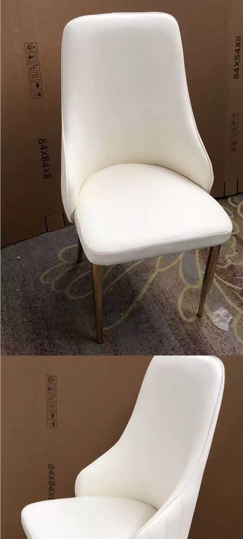 Leather Dining Chairs,Beige Leather Dining Chairs,Leather Dining Chairs with Arms Supplier Home Furniture Modern Luxury Nordic Design Party Chairs Metal Dining Chairs Leather