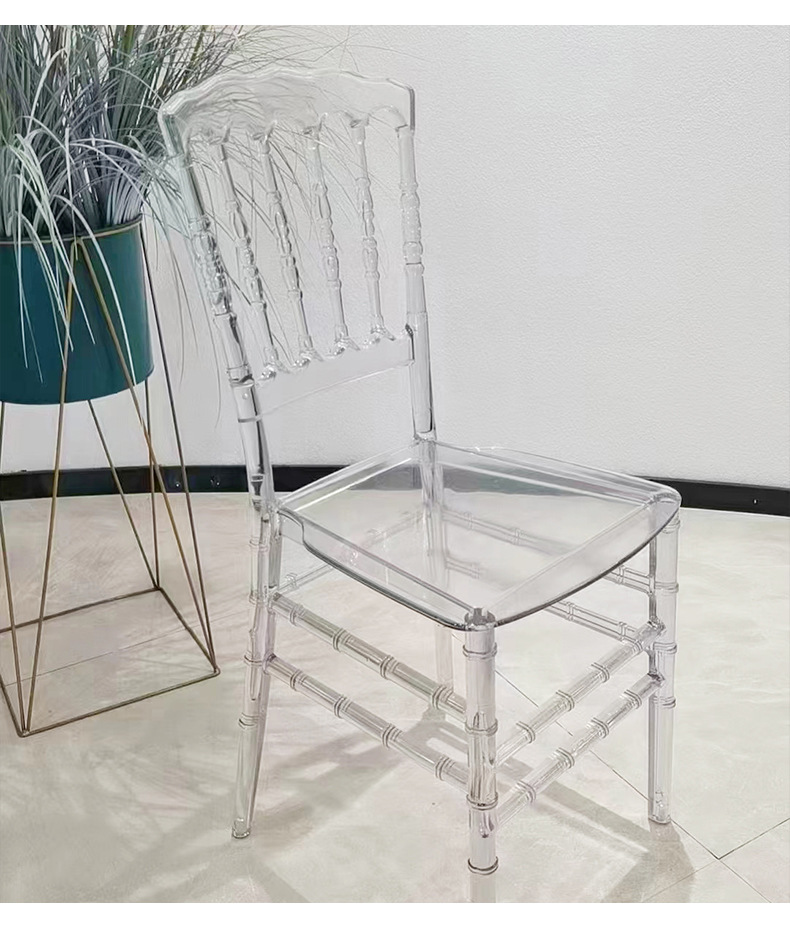 Hotel Chairs,Hotel Chairs for Sale,Hotel Bar Chairs EaseNeat Modern Acrylic Stacked Kitchen White Hotel Chairs Restaurant Party Transparent Crystal Chair Wedding