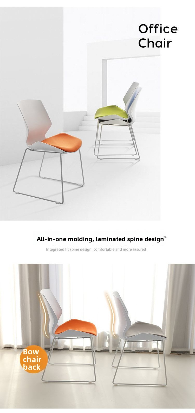 Plastic Office Chairs,Plastic Study Chair,Plastic Mesh Chair Modern Luxury Office Chairs with Ergonomic Designs Supplier's Fashionable Plastic University Stackable Visitor Chairs
