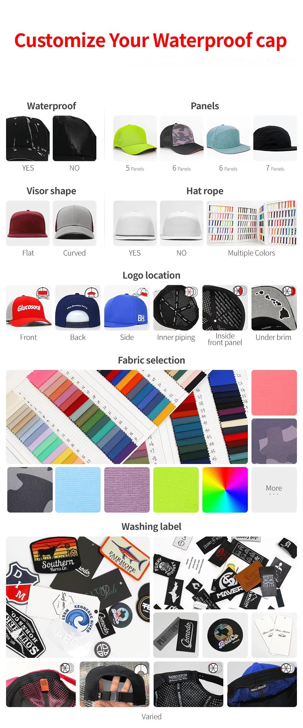 Customized project for High Quality Golf Caps - Ilive Hat