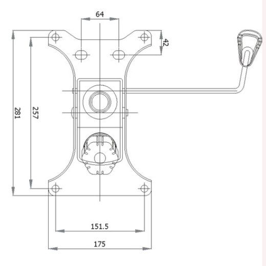 chair tilt control mechanism