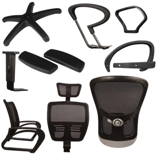 modern office chair parts
