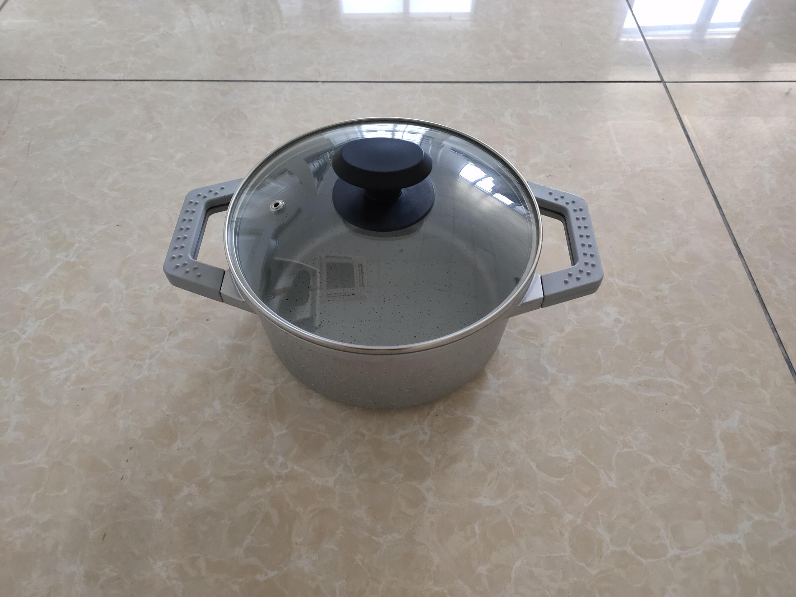 48th Silicone HDL Cast Alum Pot