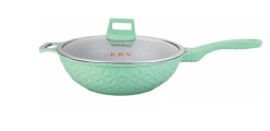 28cm Die Cast Aluminum Wok