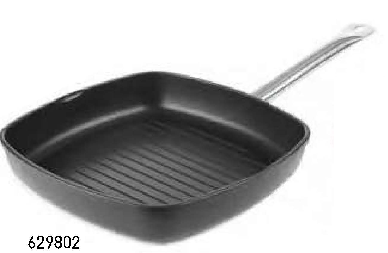 Ridged surface grill pan professional