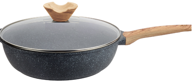 cast deep fry pan