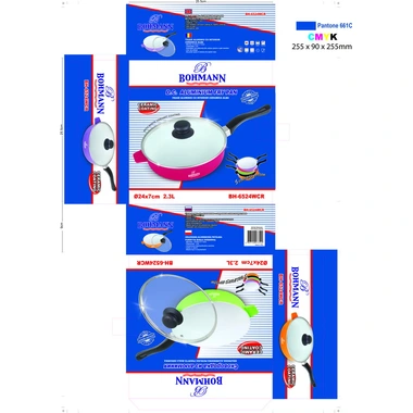 24cm die cast deep fry pan
