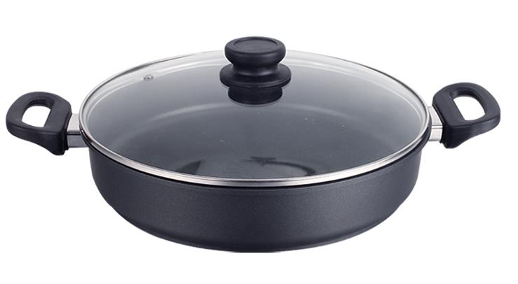 Cast alu saute pan