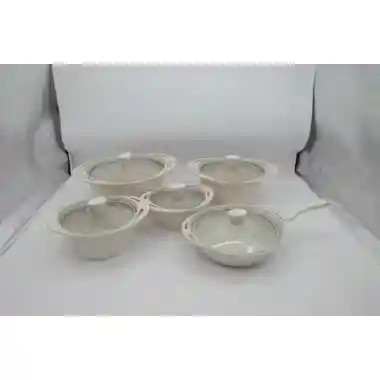 Nest Cast Alum Pots and Deep FP Set 10pcs