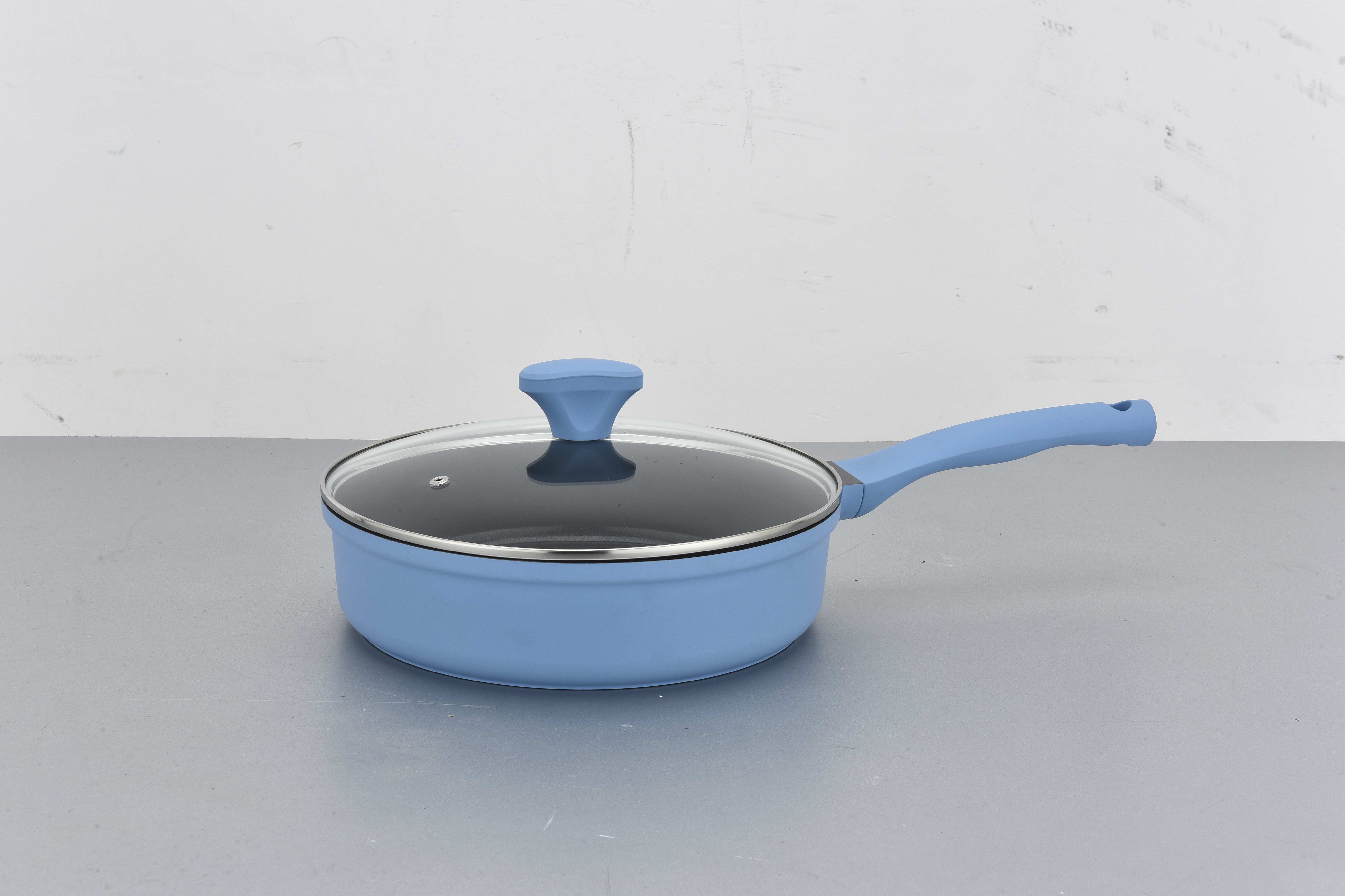 EU classical die cast aluminum deep fry pan
