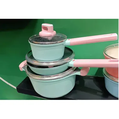 Dia cast aluminum cookware set