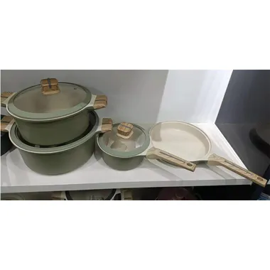 Dia cast aluminum cookware set