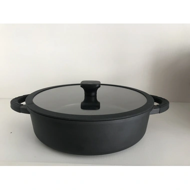 90 Cast Alum Serving Pan with Silicone Lid