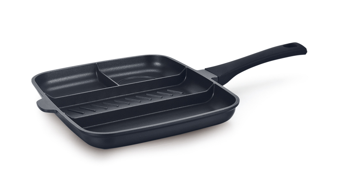 4 in 1 Large Divided Frying Pan