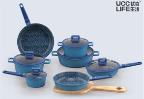Die cast cookware 7 pcs