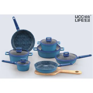 Die cast cookware 7 pcs