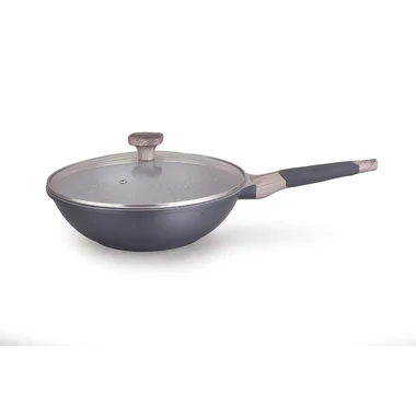 Essential Plus 	Wok Pan w/Lid
